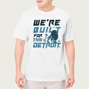 Detroit Lions Football We Are Built For This Fan Shirt 93